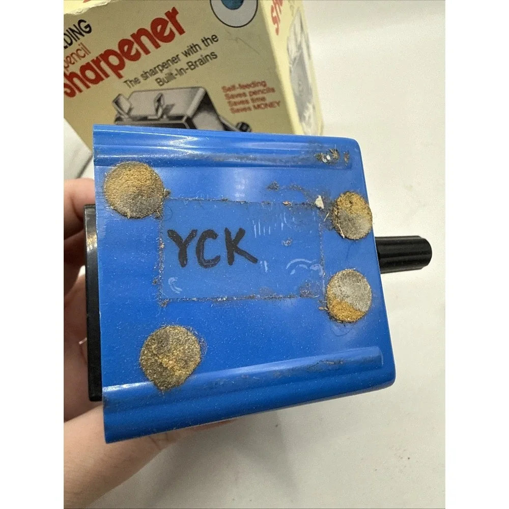 155 Professional Pencil Sharpener w/Point Adjuster & Automatic Cutting System...